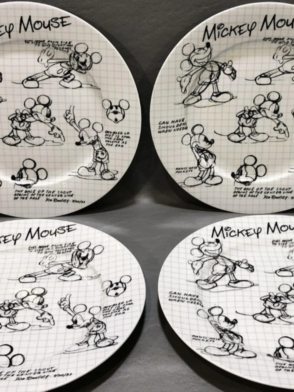 Set 4 Disney Mickey Mouse 90 Years of Magic Sketchbook 10.5